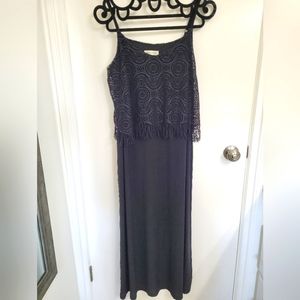 Black SOHO flapper dress